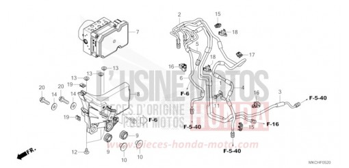 MODULATEUR ABS GL1800M de 2021